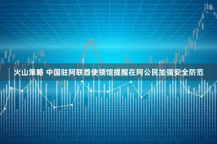 火山策略 中国驻阿联酋使领馆提醒在阿公民加强安全防范