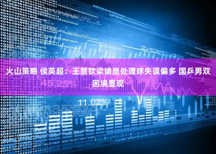 火山策略 侯英超：王楚钦梁靖崑处理球失误偏多 国乒男双困境显现