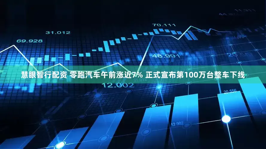 慧眼智行配资 零跑汽车午前涨近7% 正式宣布第100万台整车下线